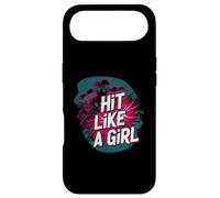 Custodia per iPhone Air Roller Derby Hit Like A Girl Empowering Skater Design