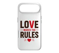 Custodia per iPhone Air Romantic Couple Quote Valentine's Day Love Makes The Rules