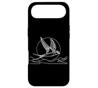 Custodia per iPhone Air Rondone arte lineare Ornitologo