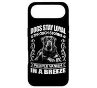 Custodia per iPhone Air Rottweiler - I cani rimangono fedeli durante le tempeste