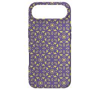 Custodia per iPhone Air Royal Purple Yellow Triangle Circle Dots Round Art Pattern