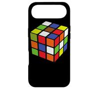 Custodia per iPhone Air Rubiks Cube colorato 3x3 cubo matematico gioco velocità cubi puzzle
