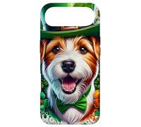 Custodia per iPhone Air Russell Terrier Dog St Patricks Day Opera d'arte
