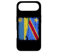 Custodia per iPhone Air Rwanda Congo Half Flag Ruandese Congolese Pride Jersey