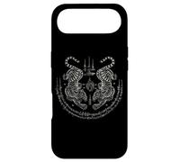 Custodia per iPhone Air Sak Yant Twin Tiger - Muay Thai Magical Tattoo Strength