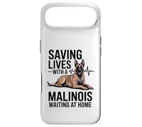 Custodia per iPhone Air Salvare vite con un malinois in attesa a casa