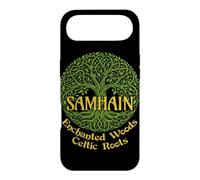 Custodia per iPhone Air Samhain Enchanted Woods Celtic Roots Strega gaelica di Halloween