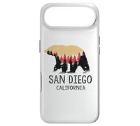 Custodia per iPhone Air San Diego California Grizzly Bear Vintage Souvenir