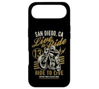 Custodia per iPhone Air San Diego California Motociclista Biker Skull Rider Design