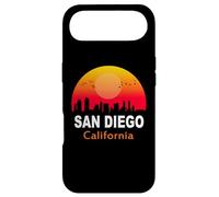 Custodia per iPhone Air San Diego California State USA Vintage Sunset Retro City