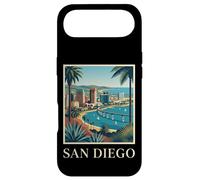 Custodia per iPhone Air san diego, orizzonte, costa, california, retro, vendemm