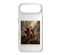 Custodia per iPhone Air San Michele Arcangelo Spada E Scudo Icona Arte Fede