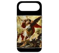 Custodia per iPhone Air San Michele espellendo Lucifero e Angeli caduti cristiani