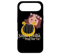 Custodia per iPhone Air Santa Cecilia Patrono della Musica Musicisti Cattolici Carino