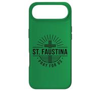 Custodia per iPhone Air Santa Faustina Prega Per Noi Croce Cattolica