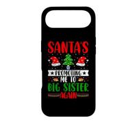 Custodia per iPhone Air Santa Is Promoting Me to Big Sister Again Big Sis Christmas