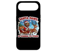 Custodia per iPhone Air Santa Paws sta arrivando in città Natale Spinone Italiano Dog