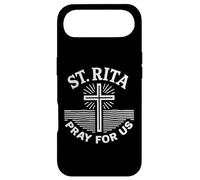 Custodia per iPhone Air Santa Rita Prega per Noi Fede Cattolica Religiosa