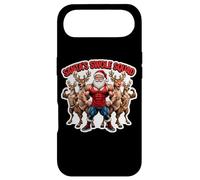 Custodia per iPhone Air Santa's Swole Squad, allenamento natalizio in palestra, squadra, amici