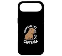Custodia per iPhone Air Saresti in ritardo anche tu se incontrassi una capibara | Grafica per bambini