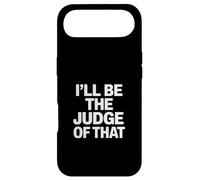 Custodia per iPhone Air Sarò il giudice di quel detto divertente Donne Uomini