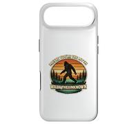Custodia per iPhone Air Sasquatch Retro Maybe You're The Myth Walk The Unknown