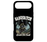 Custodia per iPhone Air SASQUATCH SCOUTS THE TRAILS divertente BigFoot equitazione moto