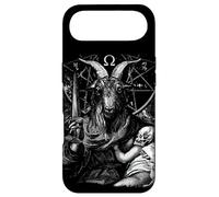 Custodia per iPhone Air Satanico Occulto Baphomet Capra Ateo Baphomet Black Evil 666