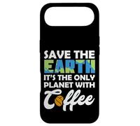 Custodia per iPhone Air Save Earth The Only Planet With Coffee Earth Day