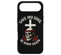 Custodia per iPhone Air Save My Soul Be Born Again - Cranio cristiano, da uomo e da donna
