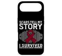 Custodia per iPhone Air Scars Tell My Story Head and Neck Cancer Awareness Survivor