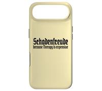 Custodia per iPhone Air Schadenfreude, Because Therapy is Expensive German Sarcasm