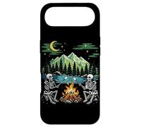 Custodia per iPhone Air Scheletro Campfire Night Marshmallow Camping Friends Camp