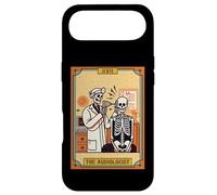 Custodia per iPhone Air Scheletro divertente audiologia studente La carta dei tarocchi audiologo