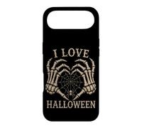 Custodia per iPhone Air Scheletro Mani Cuore I Love Halloween Spider Costume