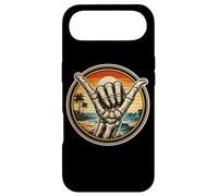 Custodia per iPhone Air Scheletro Shaka gesto della mano Vintage Surfing Surfer Surf Fan