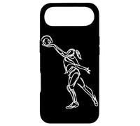 Custodia per iPhone Air Schizzo di una giocatrice di pallavolo