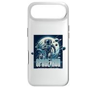 Custodia per iPhone Air Sci Fi Space Run Run Ma non puoi nascondere l'astronauta