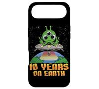 Custodia per iPhone Air Scienza Compleanno Alieno UFO & Scienze della Terra 10° Compleanno