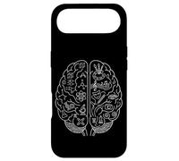Custodia per iPhone Air scienza vs arte cervello schizzo pensare concetto neuroscienza
