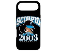 Custodia per iPhone Air Scorpione 2003 Zodiac Queens Afro Astrologia Compleanno
