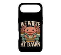 Custodia per iPhone Air Scriviamo all'alba Axolotl Mattina Rituale di scrittura