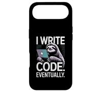 Custodia per iPhone Air Scrivo codice eventualmente pigro bradipo programmatore vita