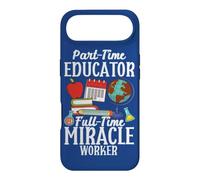 Custodia per iPhone Air Scuola Part-Time Educatore a tempo pieno Miracle Worker Insegnante