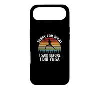 Custodia per iPhone Air Scusa per quello che ho detto prima di fare yoga!