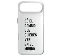 Custodia per iPhone Air Sé El Cambio Que Quieres Ver En El Mundo