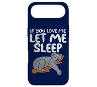 Custodia per iPhone Air Se mi ami fammi dormire Divertente Koala
