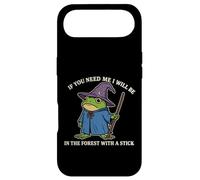 Custodia per iPhone Air "Se mi cerchi sarò nella foresta con un bastone"