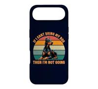 Custodia per iPhone Air Se non posso portare il mio cane Doberman Pinscher, non vado
