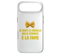 Custodia per iPhone Air SE SENTI LE FARFALLE NELLO STOMACO E' LA FAME